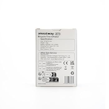 Amazon | anoutway 気圧表示 自転車 空気入れ 携帯 電動ポンプ